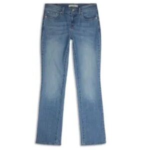 Womens Levi’s 505 straight leg denim jeans medium wash size 32/ 29 14S